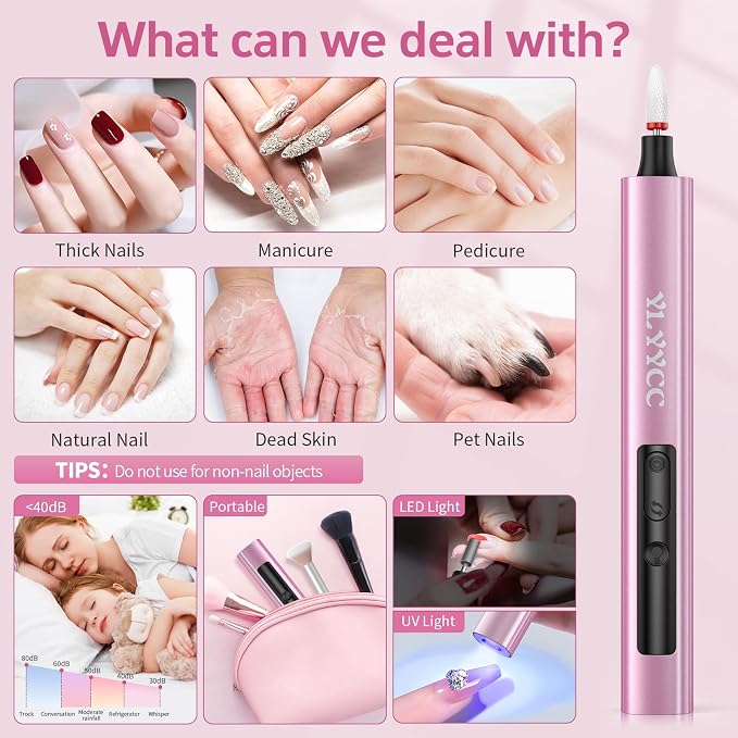 Cordless Nail Drill Electric File - Image 6