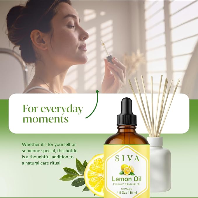 Siva Lemon Essential Oil - Image 7