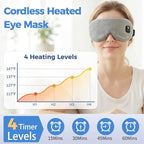 Aroma Season Heated Eye Mask for Dry Eyes, Warm Eye Compress - Image 3