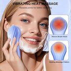 Silicone Face Scrubber, Waterproof Electric Facial Cleansing Brush - Image 5