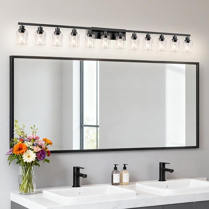12 Light Bathroom Light Fixtures, Living Room - Image 6