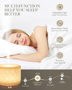 Ceramic Essential Oil Diffuser, 280ml 2.4MHz Ultrasonic Cool Mist Aromatherapy - Image 7
