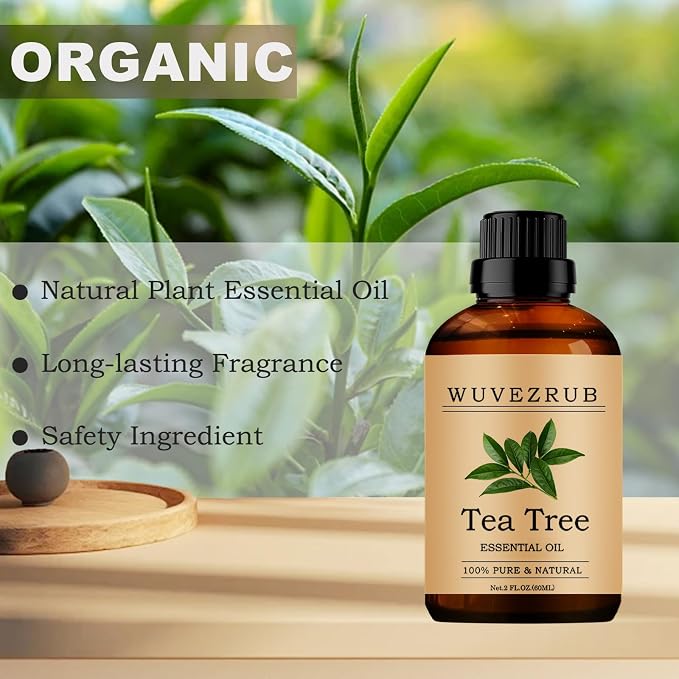 Tea Tree Essential Oils, 60ML 100% Pure and Natural Essential Oil - Image 4