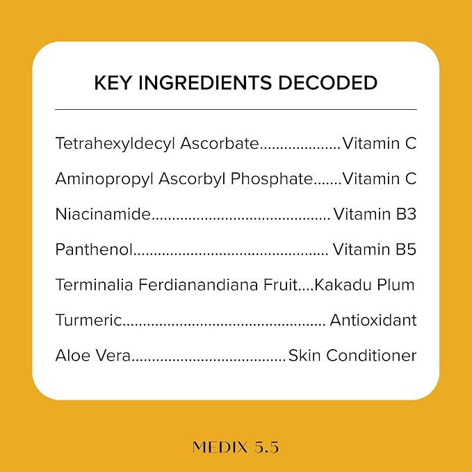MEDIX Radiant Glow Vitamin C Body Wash W/ Niacinamide | Citrus Scented Gentle - Image 4