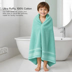 REDKISS 100% Cotton Bath Towels Set of 2, Extra Large Bath Sheets 35 X 70 Inches - Image 6