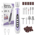 Nail Drill, Electric Nail File & 10-Speed Cordless Nail File, 10 in 1 Kit by Unknown