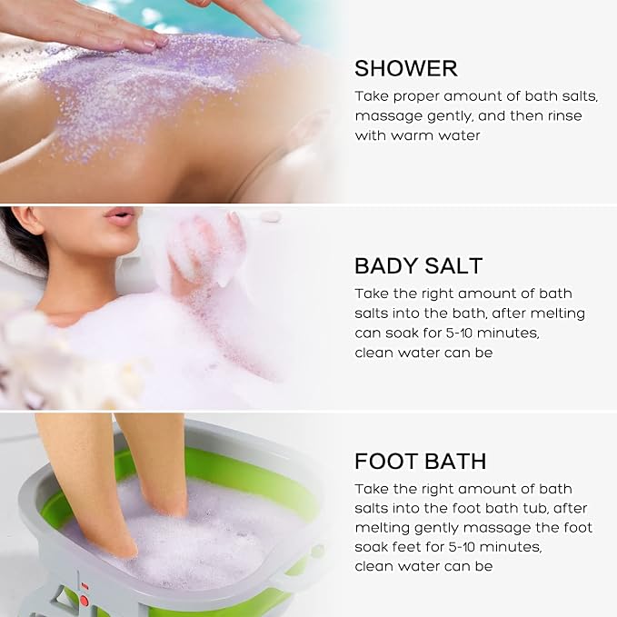 Foot Soak Salts with Epsom Salt - Image 6