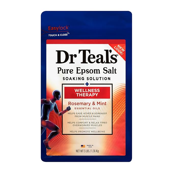 Dr Teal's Epsom Salt Magnesium Soak, Wellness Therapy - Image 2