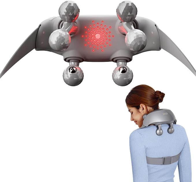 SKG Neck Massager for Pain Relief Deep Tissue Shiatsu Neck and Shoulder by SKG