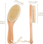 OWIIZI Dry Brushing Body Brush, Natural Boar Bristles Body Scrubber - Image 7