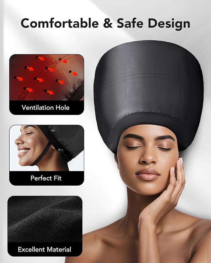 Hooded Hair Dryer for Deep Conditioning - Image 5