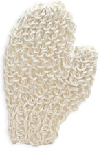 Sisal Body Exfoliator Glove 9", Natural Shower Mitt by KusambaBYQUR