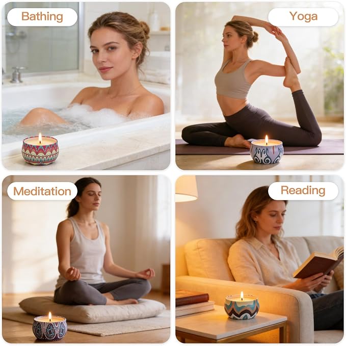 Scented Candles Gift Set, 12 Pack Home Fragrance - Image 7