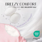 OLESILK Silk Sleep Mask, 100% Mulberry Silk Eye Mask - Image 2