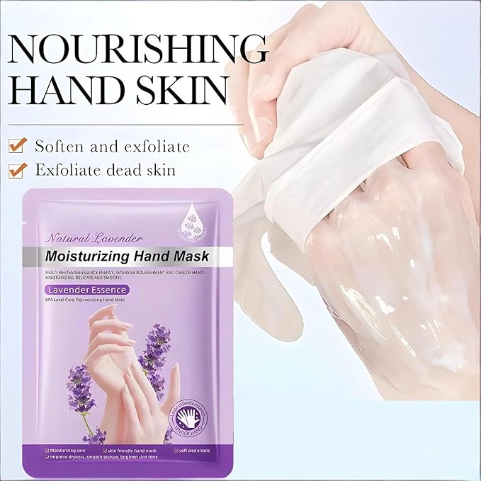 Chicwe 6 Pairs of Hand Masks Moisturizing Glove, Hydrating Hand Masks - Image 5