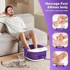 Foot Spa Bath Massager with Heat, Temperature Control, Bubbles and Epsom Salt - Image 3