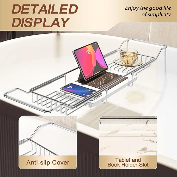BVL Bathtub Tray Stainless Steel - Image 2