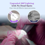 PELCAS Electric Nail Drills, 10 Speeds Cordless Nail File - Image 4
