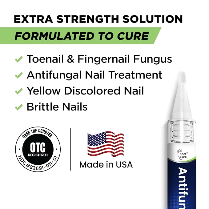 Footcure Antifungal Nail Treatment Pen – Extra Strength Toenail Fungus Treatment - Image 2