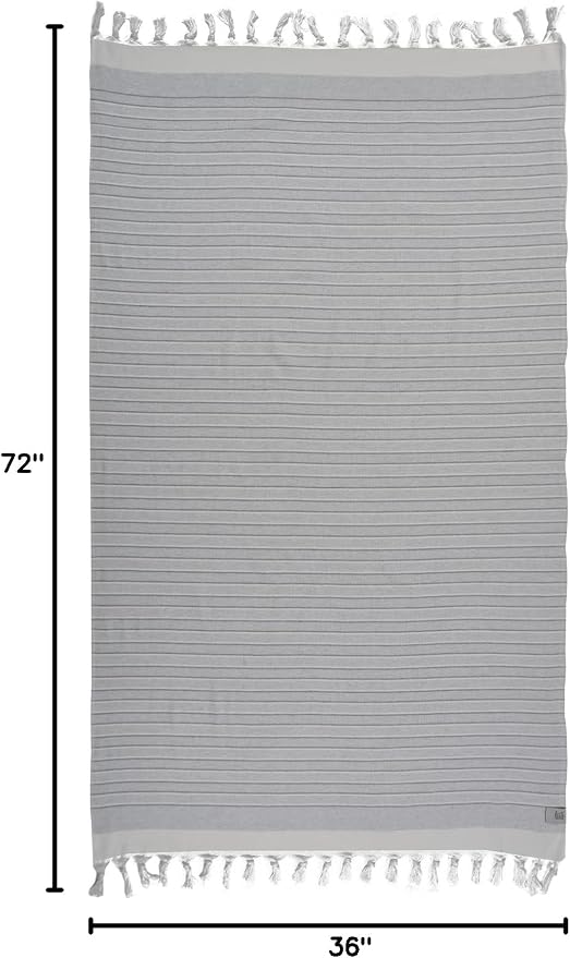 Beach Towel | Cotton Beach Towels, Sand Free, Highly Absorbent, Quick Dry - Image 8