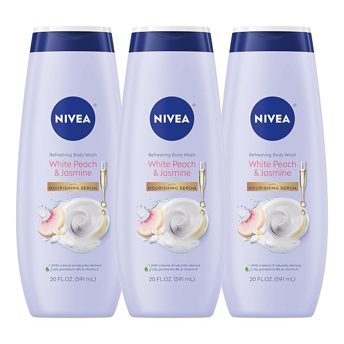 NIVEA Refreshing White Peach and Jasmine Body Wash by Nivea