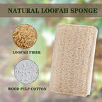 Loofah Dish Sponges Kitchen, Organic Natural Sponges - Image 2