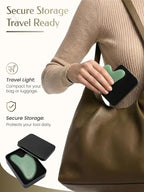 Gua Sha Facial Tool – Green Stone Guasha Tool - Image 5