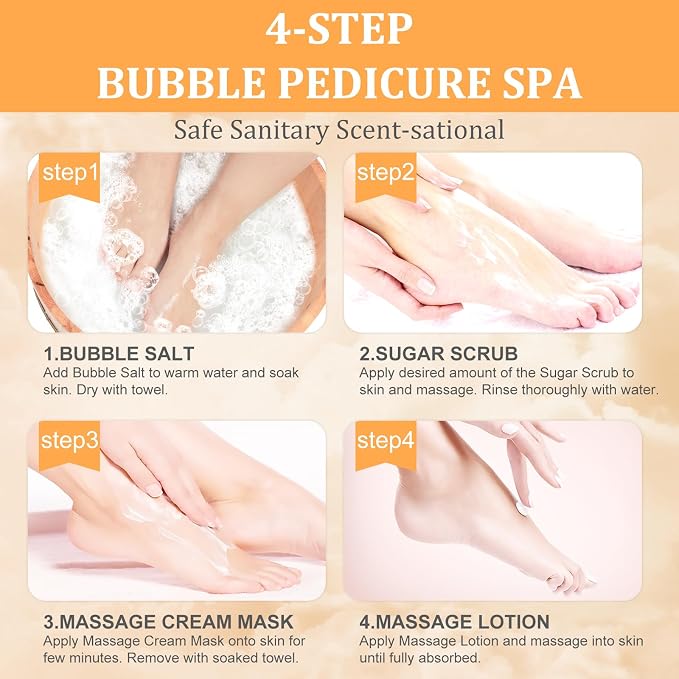Foot Pedicure Spa Set, Foot Soak Spa Home Pedicure Kit - Image 6