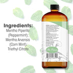 Ola Prima Peppermint Essential Oil Therapeutic Grade 16 oz - Image 2