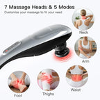 MEGAWISE Handheld Back Massager | Deep Tissue Percussion Massage - Image 3