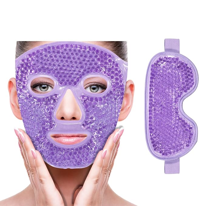 ZNÖCUETÖD Cooling Ice Face Eye Mask by ZN%C3%96CUET%C3%96D