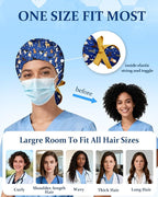 Plifal 100% Cotton Scrub Cap - Image 5
