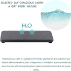 NiuYichee 2 Pcs Water Absorbing Stone Trays, Kitchen/Bathroom Sink Soap Dish - Image 4