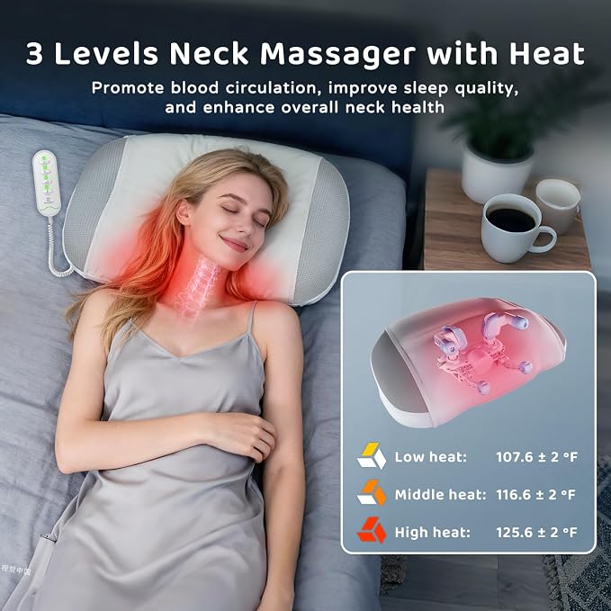 Zenopax Neck Massager for Pain Relief Deep Tissue-Human-Like Neck and Shoulder - Image 2