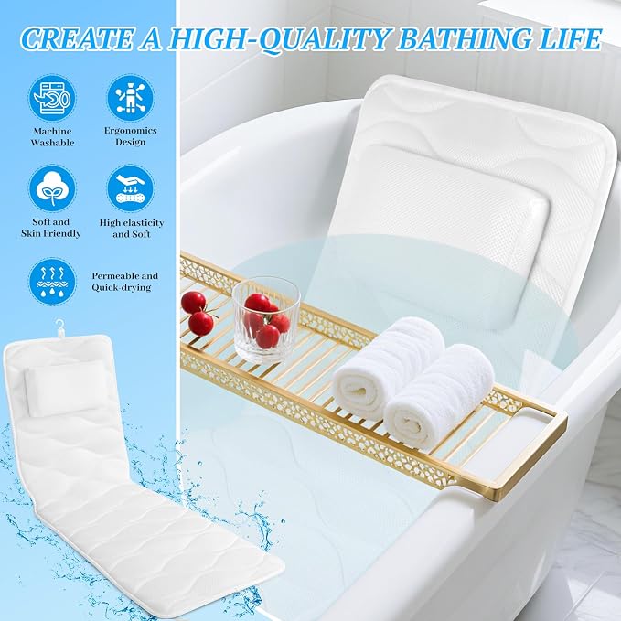 TranquilRelax Bath Pillow for Tub - Image 4