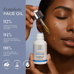 Bruizex Lymphatic Drainage Oil for Face & Neck Massage, Coconut & Jojoba Oil - Image 3