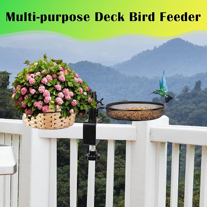 HRAYLTOP Deck Bird Feeders - Image 4