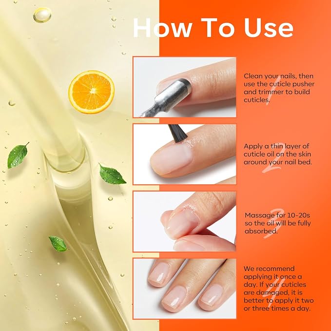 modelones Nail Strengthener Cuticle Oil - Image 6