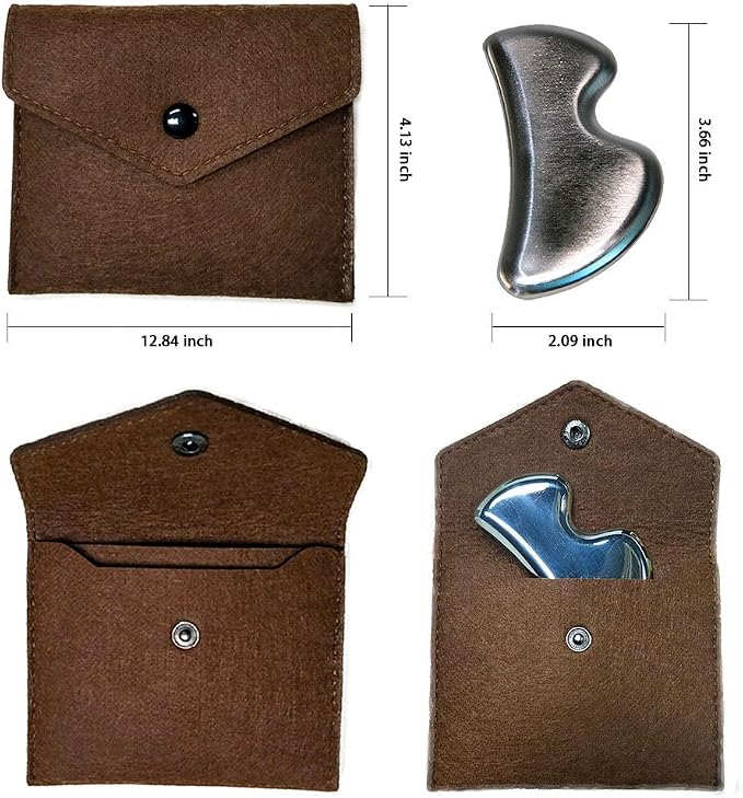Medical Grade Stainless Steel Gua Sha Guasha Massage Soft Tissue Therapy Used - Image 5