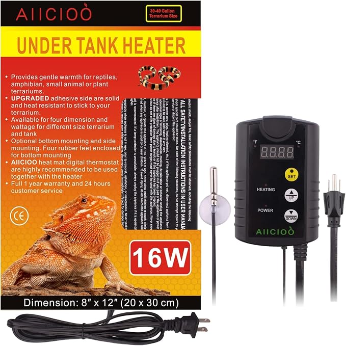 Aiicioo Under Tank Heater Thermostat by AIICIOO