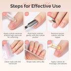 MelodySusie Cuticle Remover Kit, 25ML Cuticle Remover Cream and Cuticle Oil - Image 7