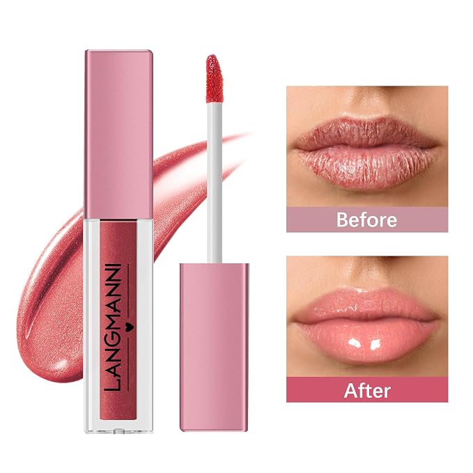 LANGMANNI 12Pcs Lip gloss Collection Makeup Set, Shiny Smooth Soft Liquid Lip - Image 2