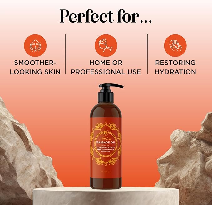 Arnica Massage Oil for Muscle Relaxing - Image 2