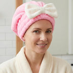 2 Pcs Hair Towel Wrap for Women, Microfiber Quick-Drying Hair Towel, Super - Image 4