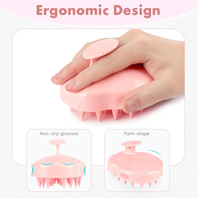 FREATECH Scalp Massager Hair Growth, Scalp Scrubber Shampoo Brush - Image 3