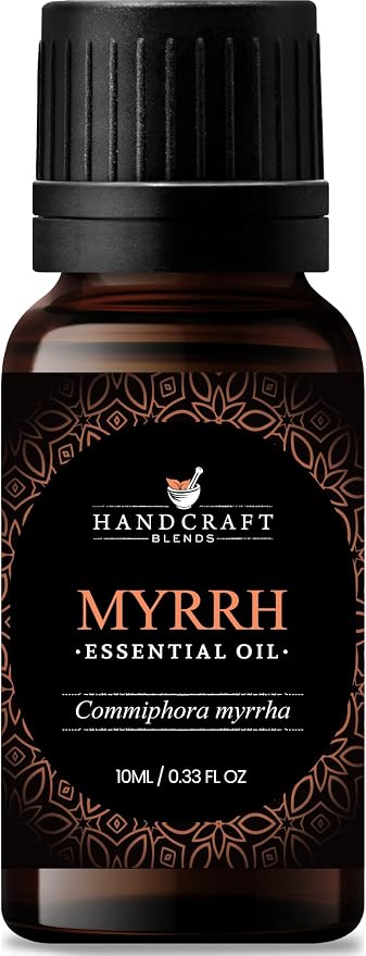 Handcraft Blends Myrrh Essential Oil – 0.33 Fl Oz – 100% Pure and Natural – by HandcraftBlends