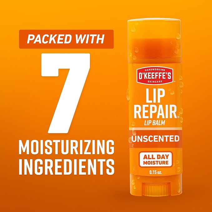 O'Keeffe's Lip Repair Unscented Lip Balm - Image 4
