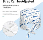 Alligator Ice Cream Working Cap, Scrub Cap - Image 4