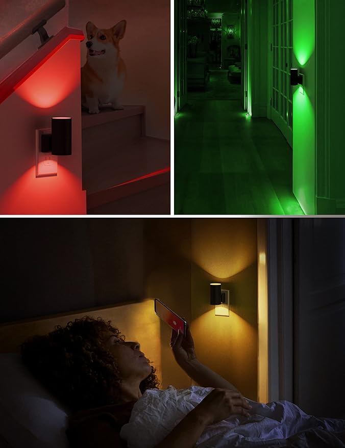 L LOHAS LED Night Light, Night Lights Plug into Wall, Color Changing Nightlight - Image 4