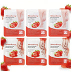 6-Pack Strawberry Nicotinamide Hand & Foot Mask by Unknown